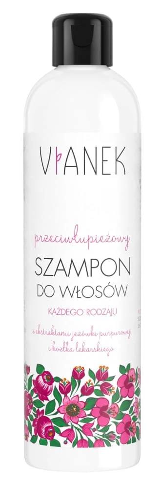 Hilseä vastaan toimiva shampoo kaiken tyyppisille hiuksille 300ml VIANEK