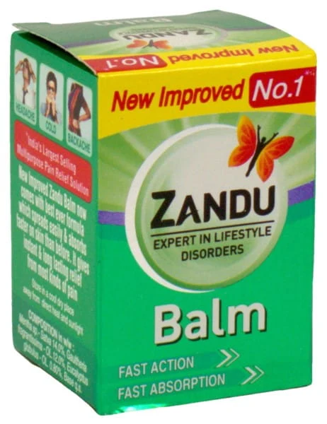 Himalaya Zandu Balm 10Gm lievittää päänsärkyä
