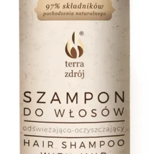 hiukset detoksivoiva ja puhdistava shampoo 200 g - TERRA ZDRÓJ (BOROVINA SARJA)