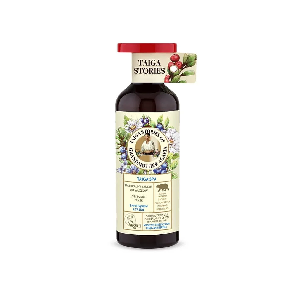 Hiuksiin jätettävä hoitoaine, jossa on 37 yrttiuutetta 500 ml