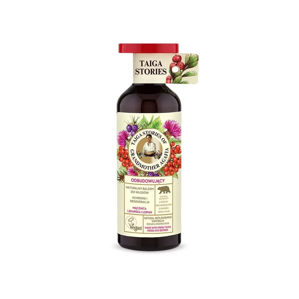 Hiuksiin vahingoittuneille tarkoitettu mesiangervo-hiusvoide 500 ml