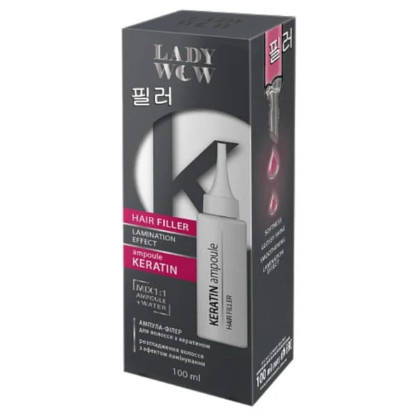 Hiusampulli kreatiinilla 100 ml