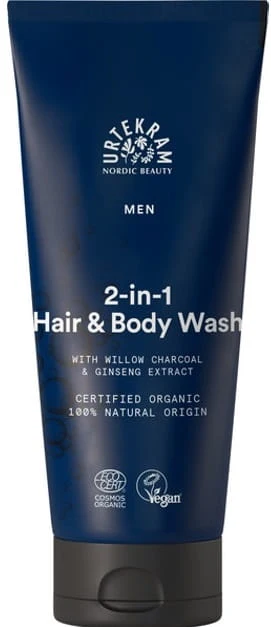 Hiusten ja kehon pesuaine miehille BIO 200 ml URTEKRAM