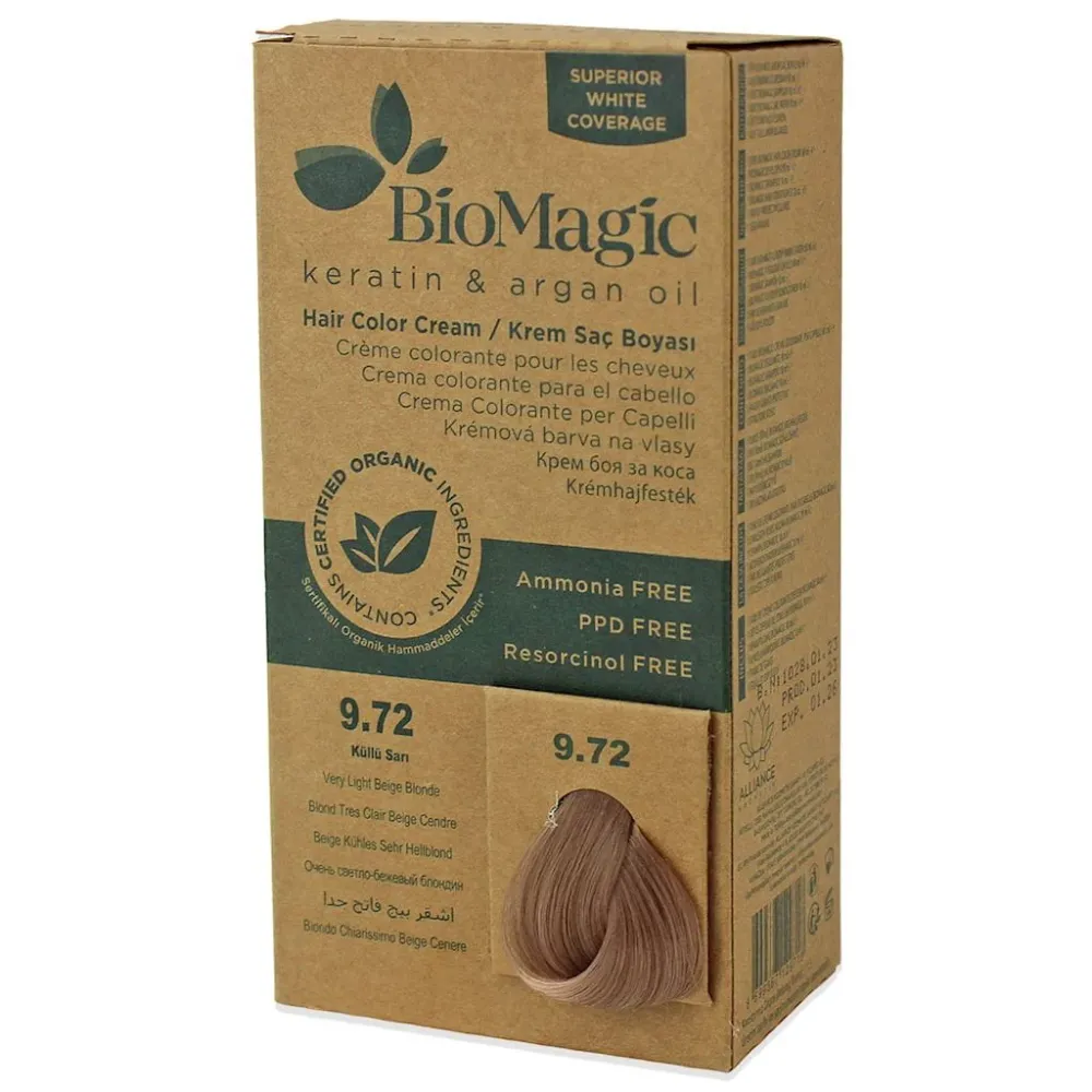 HIUSVÄRI ERITTÄ VAALEA RANTABLONDI (9.72) 250 g - BIOMAGIC