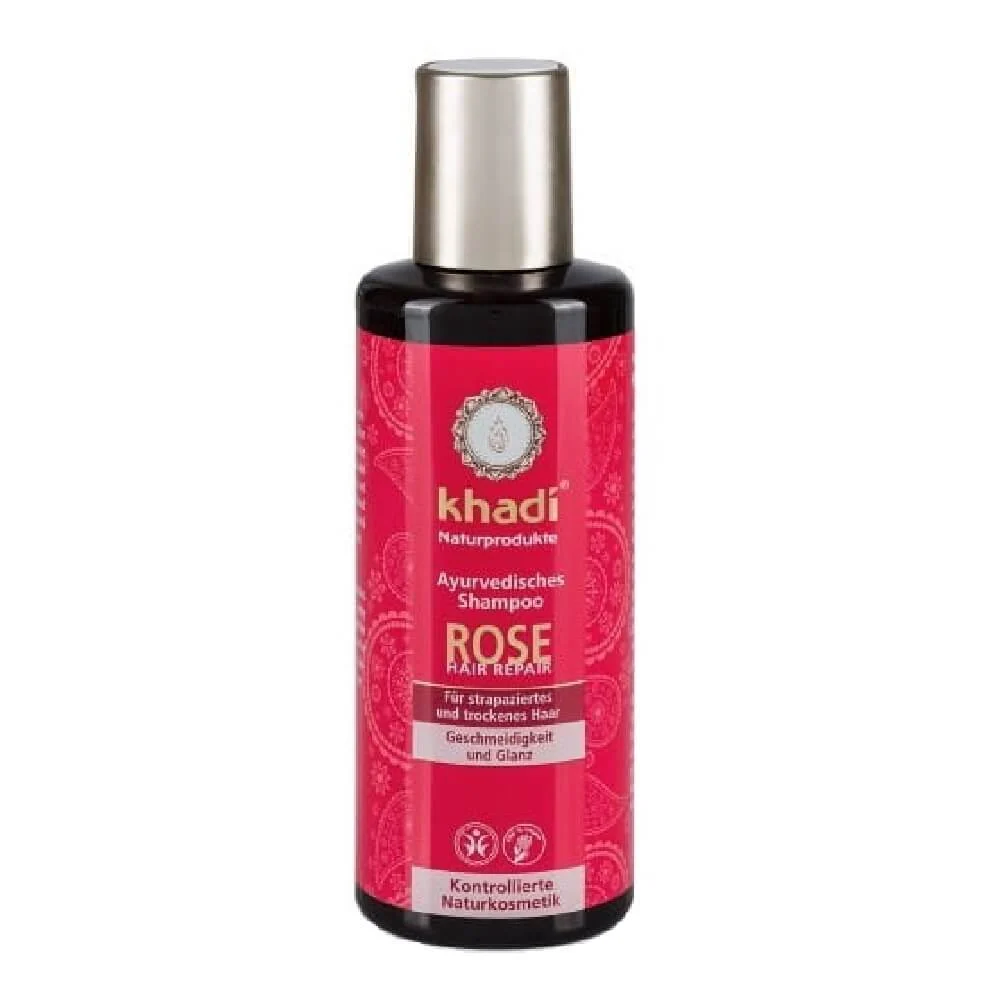 Hoitoa antava hiustenpesueroosalla 210 ml - KHADI