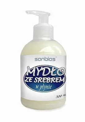 Hopeanestemäinen saippua 300ml SANBIOS
