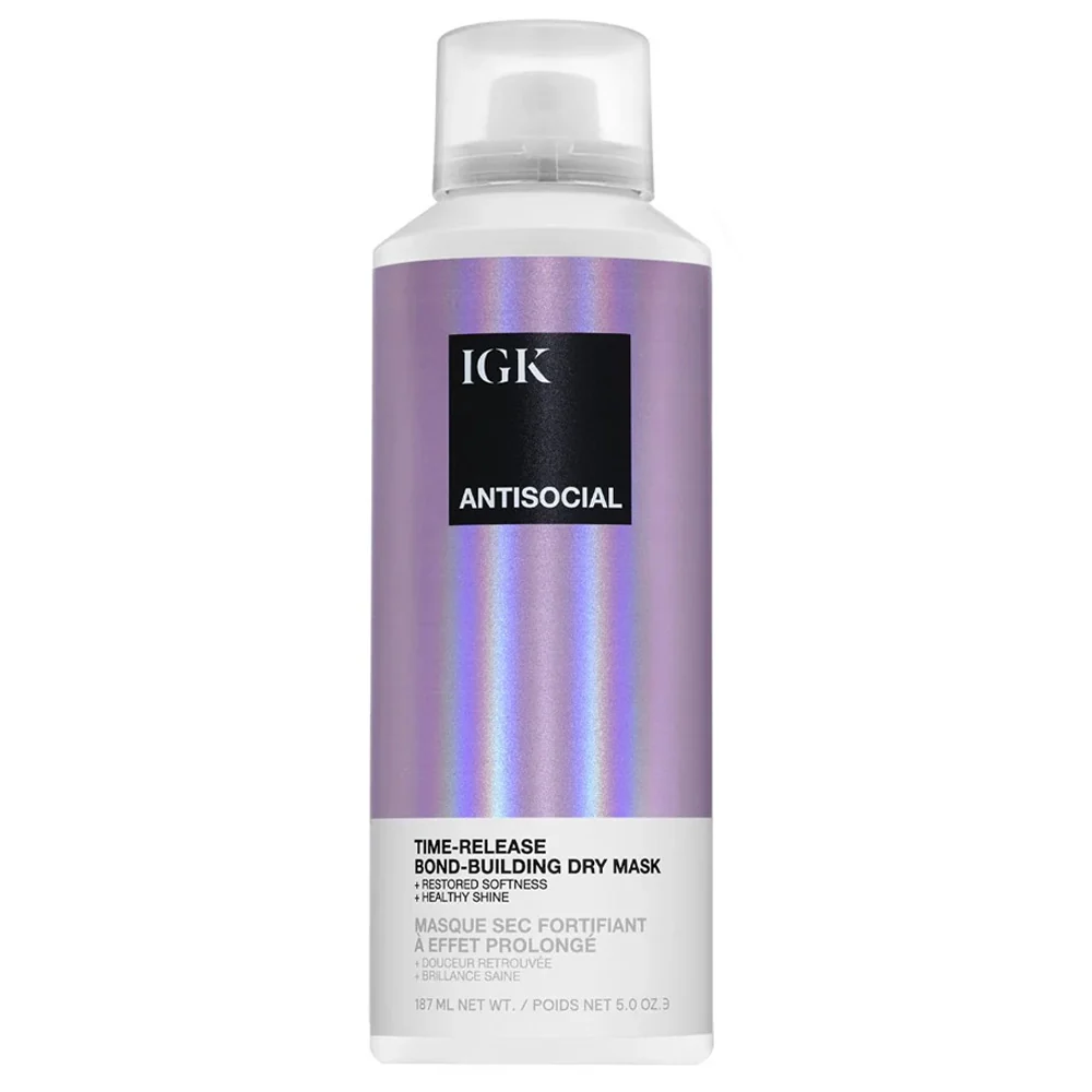 IGK -hiukset Antisosiaalinen yön yli kuiva hiusnaamio IGK Hair