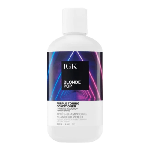IGK -hiukset blondi pop violetti sävytyshoitoaine IGK Hair