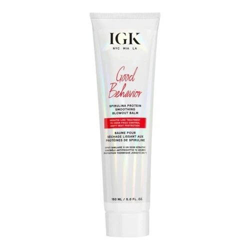 IGK -hiukset Hyvä käyttäytyminen Spirulina Blowout Balm IGK Hair