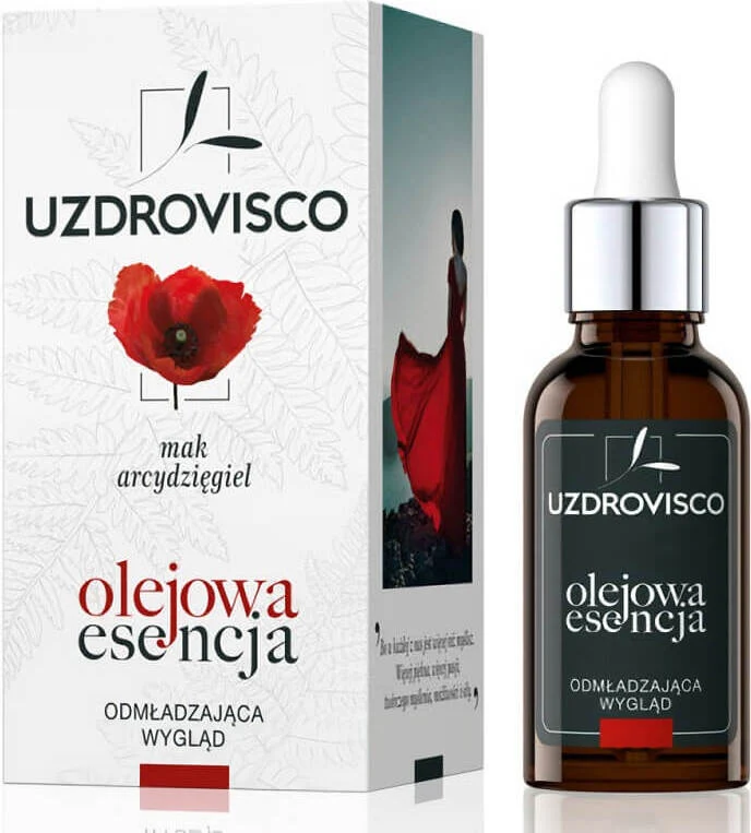 Ihoa nuorentava eteerinen unikonsiemen- ja enkeljuuriöljy 30 ml - UZDROVISCO