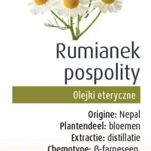 IKUISET ROMANIN KAMOMILLAN ÖLJY (ECHTE KAMILLE) LUOMU 5 ml - PHYSALIS