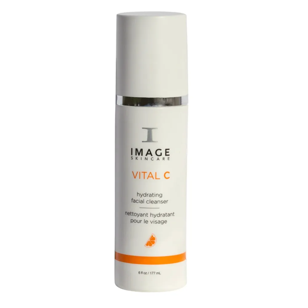 Kuva ihonhoitoa elintärkeää kosteuttavaa kasvojen puhdistusainetta Image Skincare