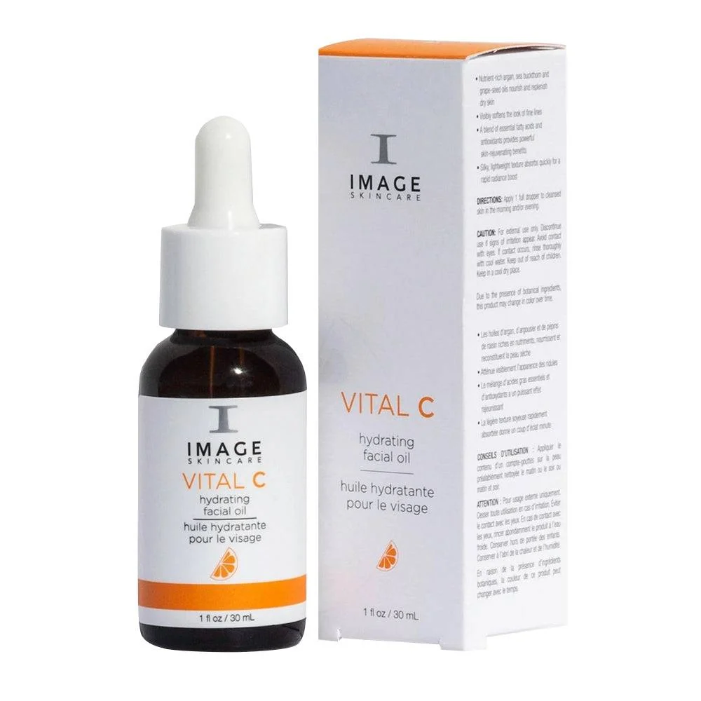 Kuva ihonhoitoa elintärkeää kosteuttavaa kasvoöljyä Image Skincare