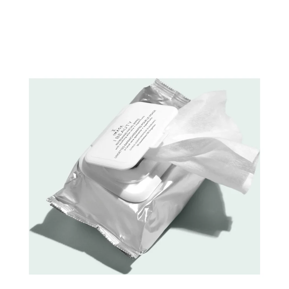 Kuva ihonhoitoa kauneus virkistävät kasvojen pyyhkeet 30 pyyhkettä per pakkaus Image Skincare