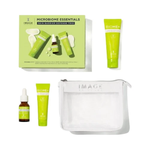 Kuva ihonhoitomikrobiomi välttämättömät ihon esteen puolustustrio Image Skincare