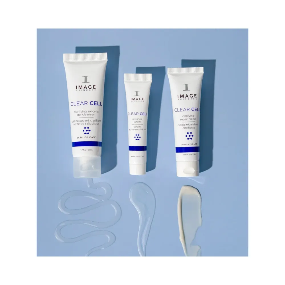 Kuva ihonhoitotuotteet kirkkaat ihon ratkaisut Virheen puolustustrio Image Skincare
