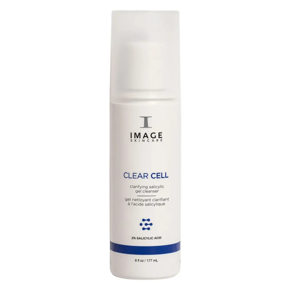 Kuva ihonhoitotuotteet selkeä solu, joka selventää salisyylisiä geelipuhdistusaineita Image Skincare