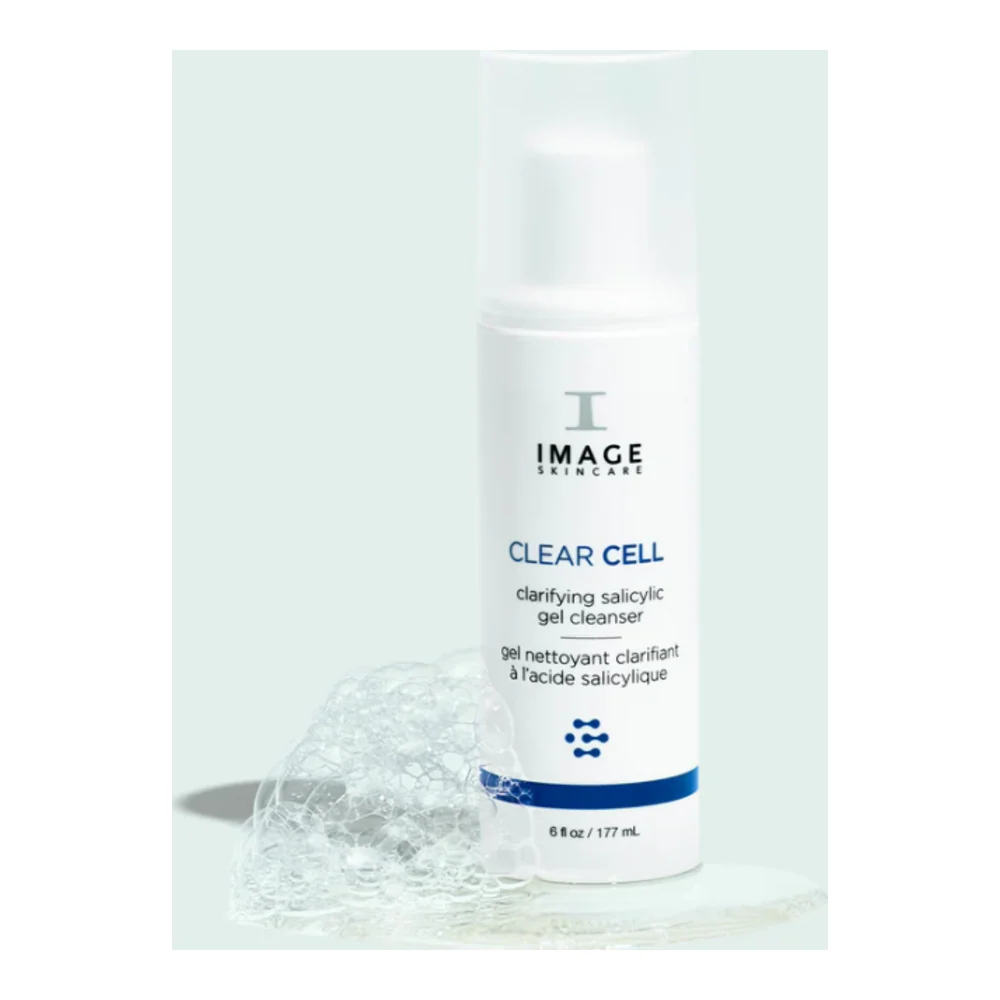 Kuva ihonhoitotuotteet selkeä solu, joka selventää salisyylisiä geelipuhdistusaineita Image Skincare