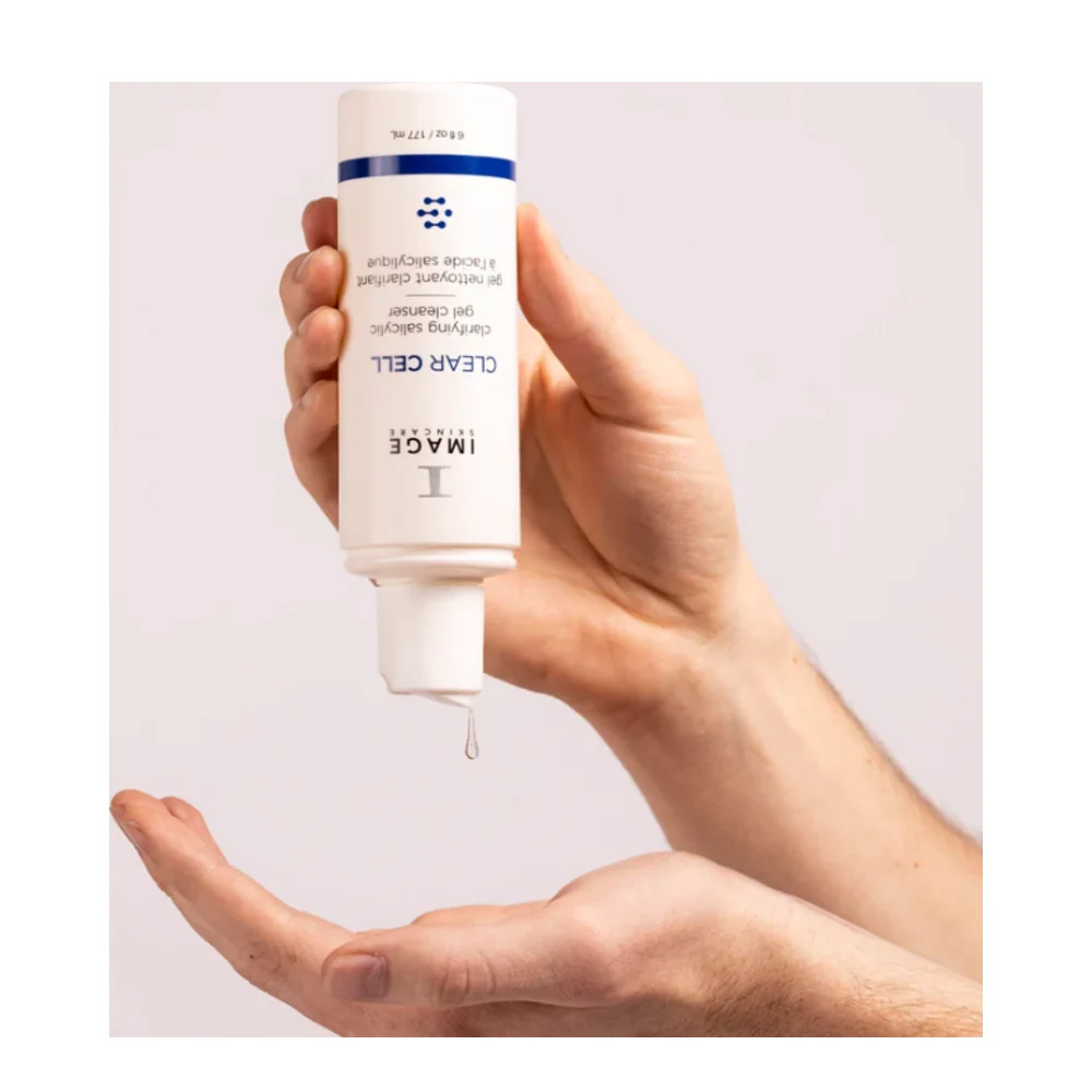 Kuva ihonhoitotuotteet selkeä solu, joka selventää salisyylisiä geelipuhdistusaineita Image Skincare