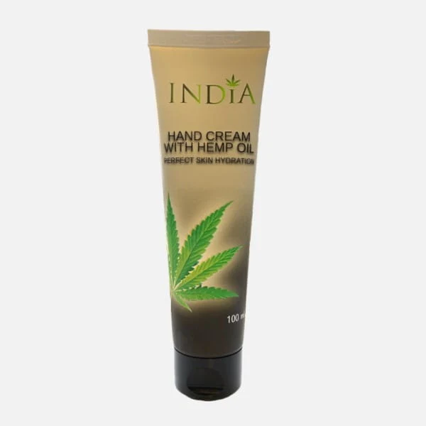INDIA käsien suojavoide hamppuöljyllä 100ml