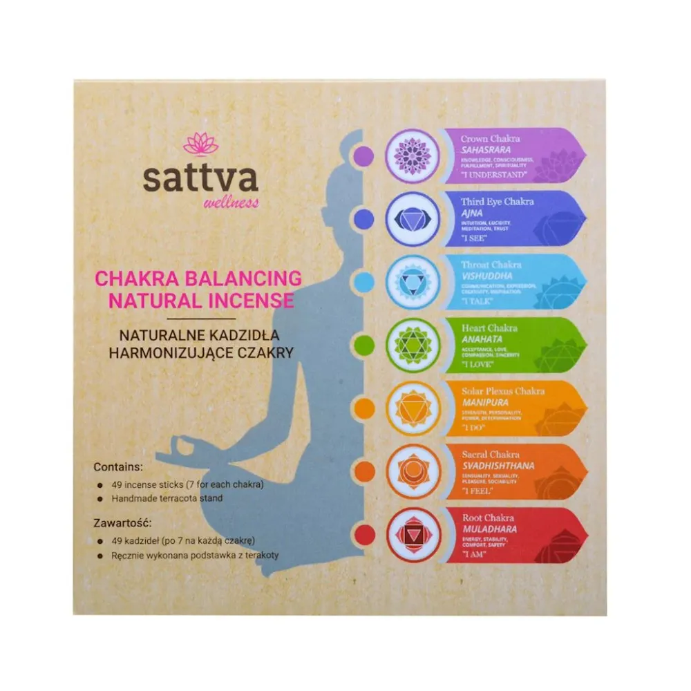 Intialaisten chakrojen harmonointimatto (49 kappaletta) - SATTVA