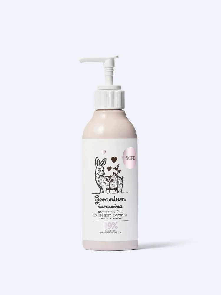 Intiimihygieniagel geranium ja karpalo 300ml YOPE