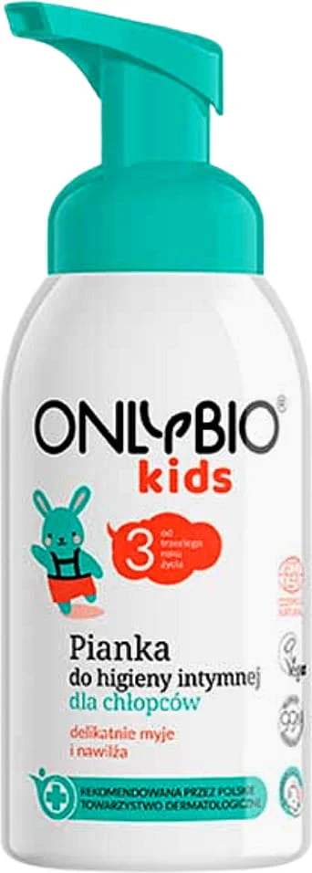 Intimihoidon vaahto pojille 3 vuotta täyttäneille eco 300 ml - VAIN BIO
