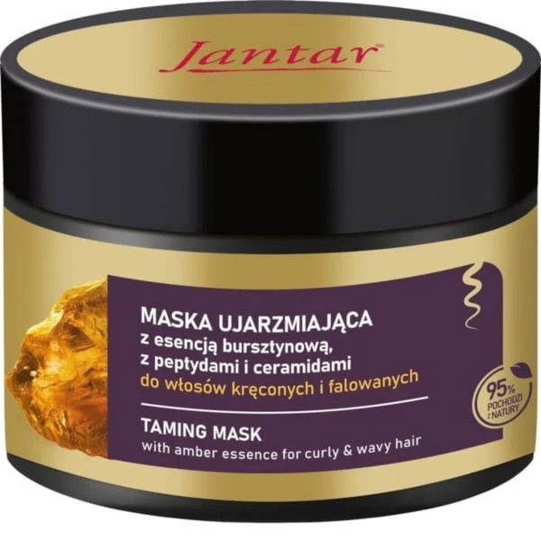 Jantar-hiusnaamio kiharoille ja laineikkaille hiuksille 200