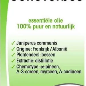 Jeneverbes eteerinen öljy (tavallinen kataja) LUOMU 10 ml - PHYSALIS