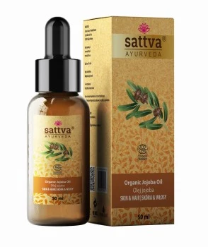 JOJOBA ECO RUUMIS- JA HIUSÖLJY 50 ml - SATTVA (AYURVEDA)
