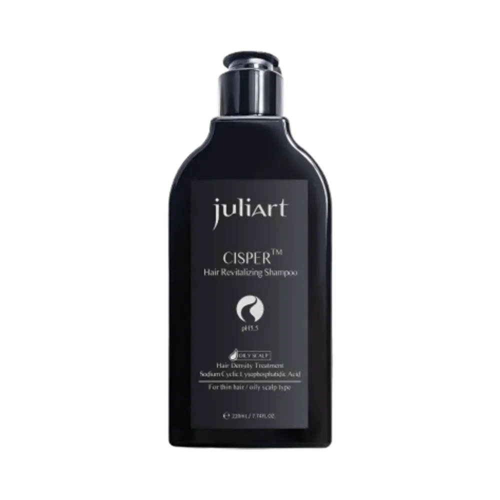 Juliart CISPER öljyisen päänahan hiuksia elvyttää shampoo