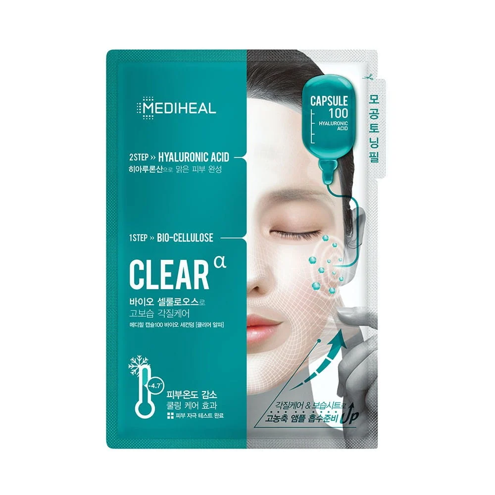 Kaksivaiheinen kasvonaamio hialuronihapolla 23 ml + 4 ml - MEDIHEAL