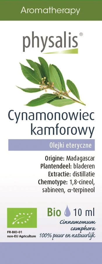 KAMFERI-KANELIÖLJY (RAVINTSARA) BIO 10 ml - PHYSALIS