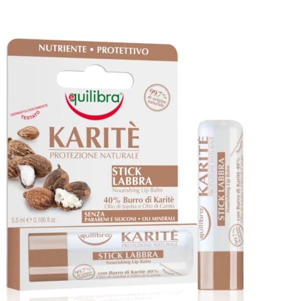 Kariteavoin huulirasva 55ml EQUILIBRA