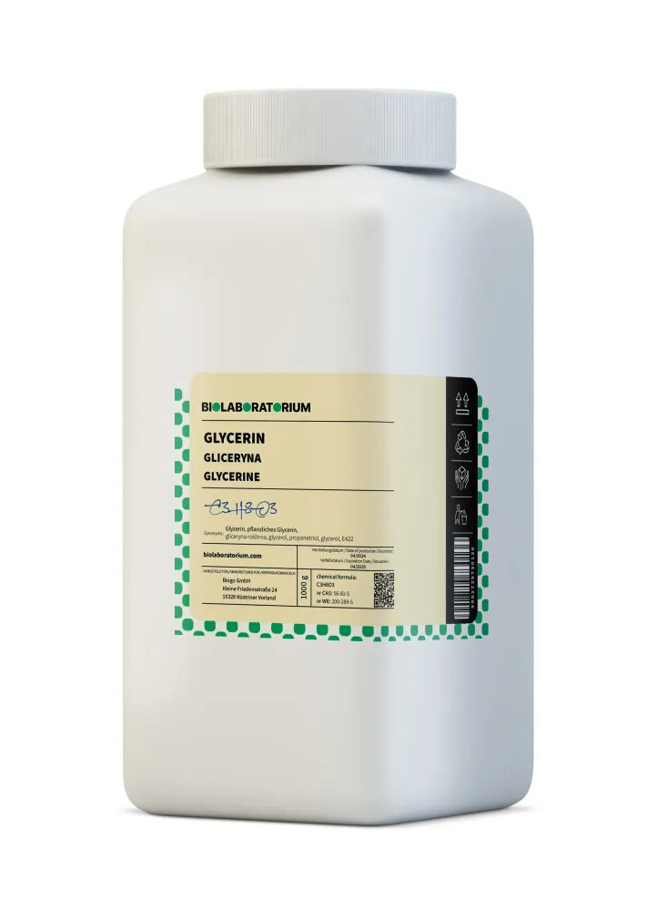 Kasvien glyseriini Ph. Eur. väh. 99,5 % BIOLABORATORIUM 1 kg