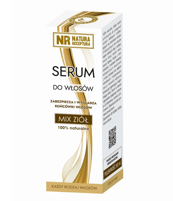 Kasvien sekoituksesta tehty hiuspäiden serumi 50ml NATURA RECEPTURA