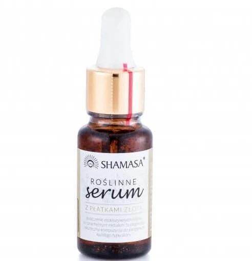 Kasvisperäinen seerumi kultahippeineen 15 ml SHAMASA