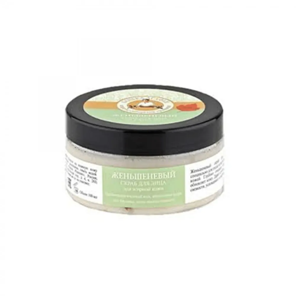 Kasvojen kuorinta ginsengillä 100 ml