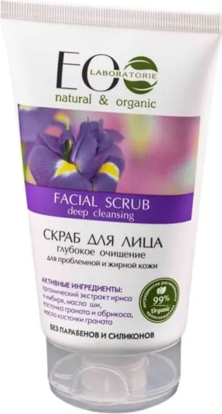 Kasvojen kuorinta syväpuhdistuksella 150 ml ECOLAB