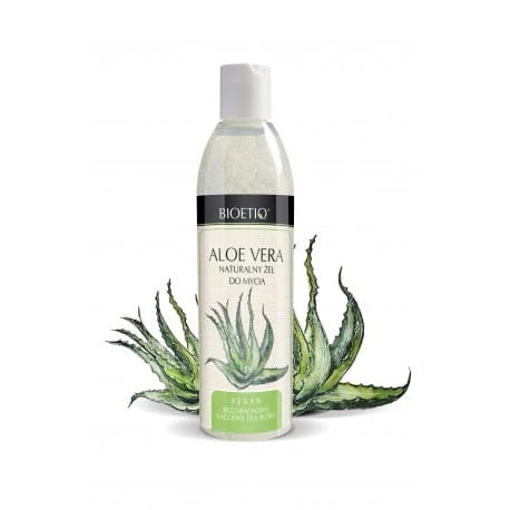 Kasvojen puhdistusgeeli aloe veralla 300 ml BIOETIQ