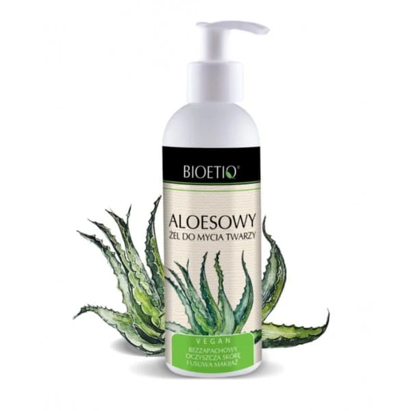 Kasvojen puhdistusgeeli aloella 200 ml BIOETIQ