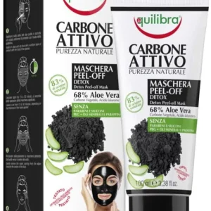 Kasvonaamio aktiivihiilella 100ml EQUILIBRA