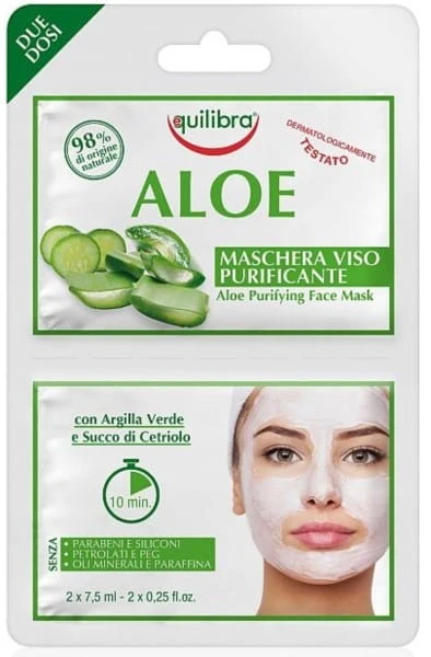 Kasvonaamio Aloe 2x75ml EQUILIBRA