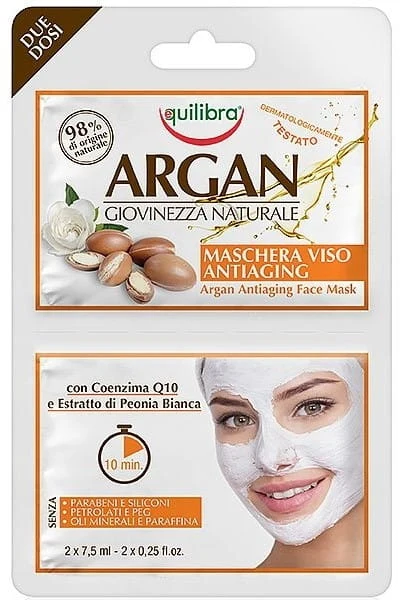 Kasvonaamio Argan 2x75ml EQUILIBRA