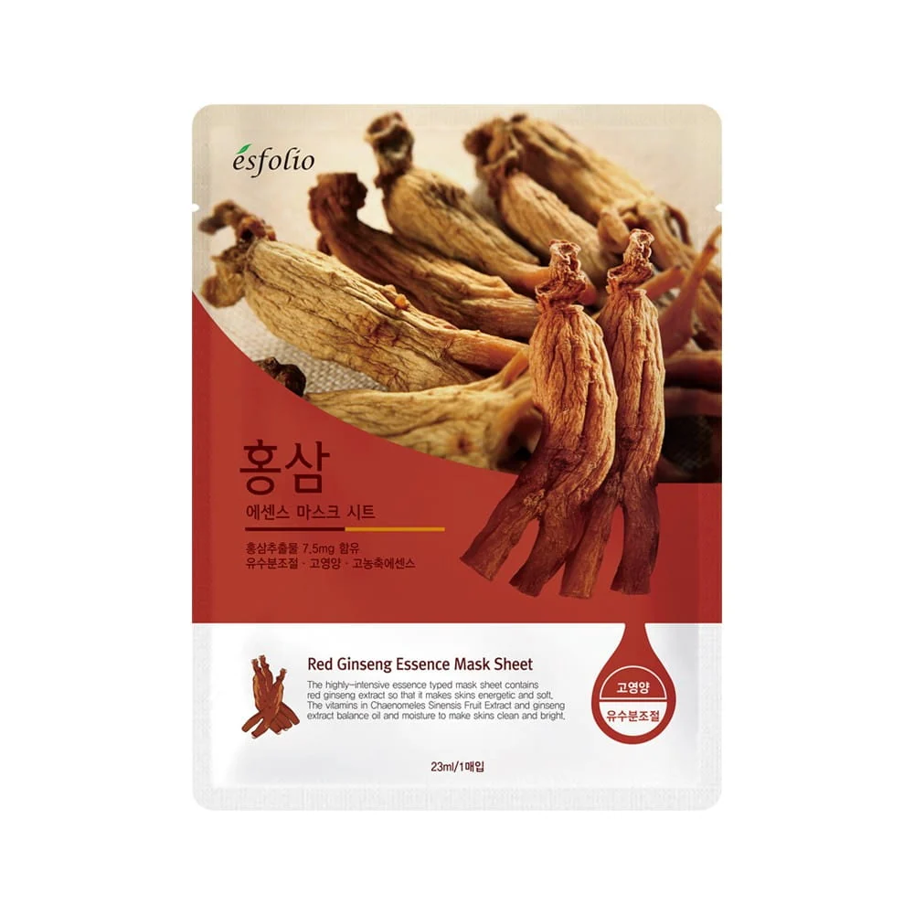 Kasvonaamio ryppyjä vastaan ginsengillä - ginseng 23 ml