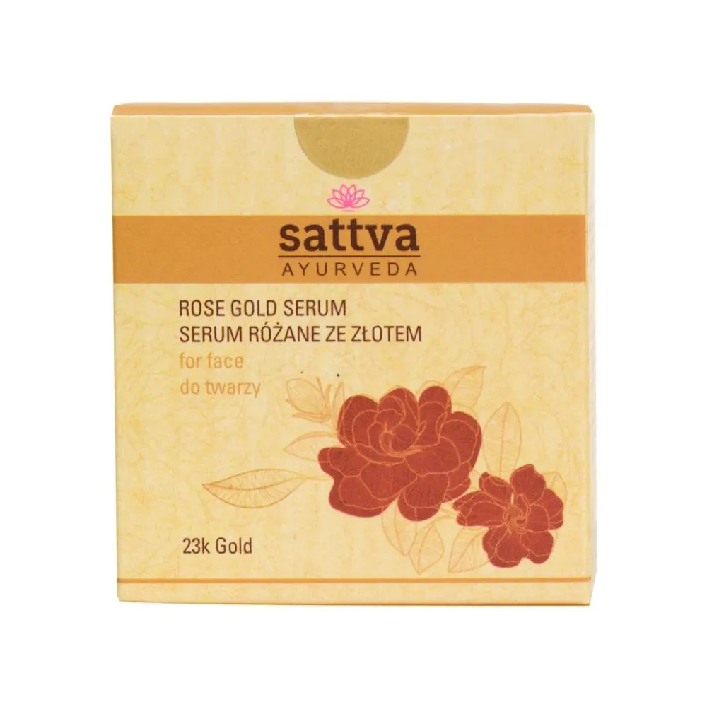 Kasvoseerumi ruusukulta 15 ml - SATTVA