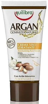 Kasvovoide kosteuttava Argan 75ml EQUILIBRA
