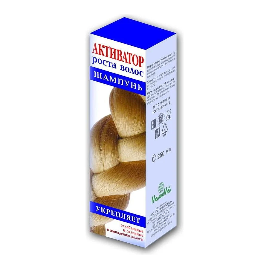 Kasvun aktivoiva shampoo 250ml MEDIKOMED