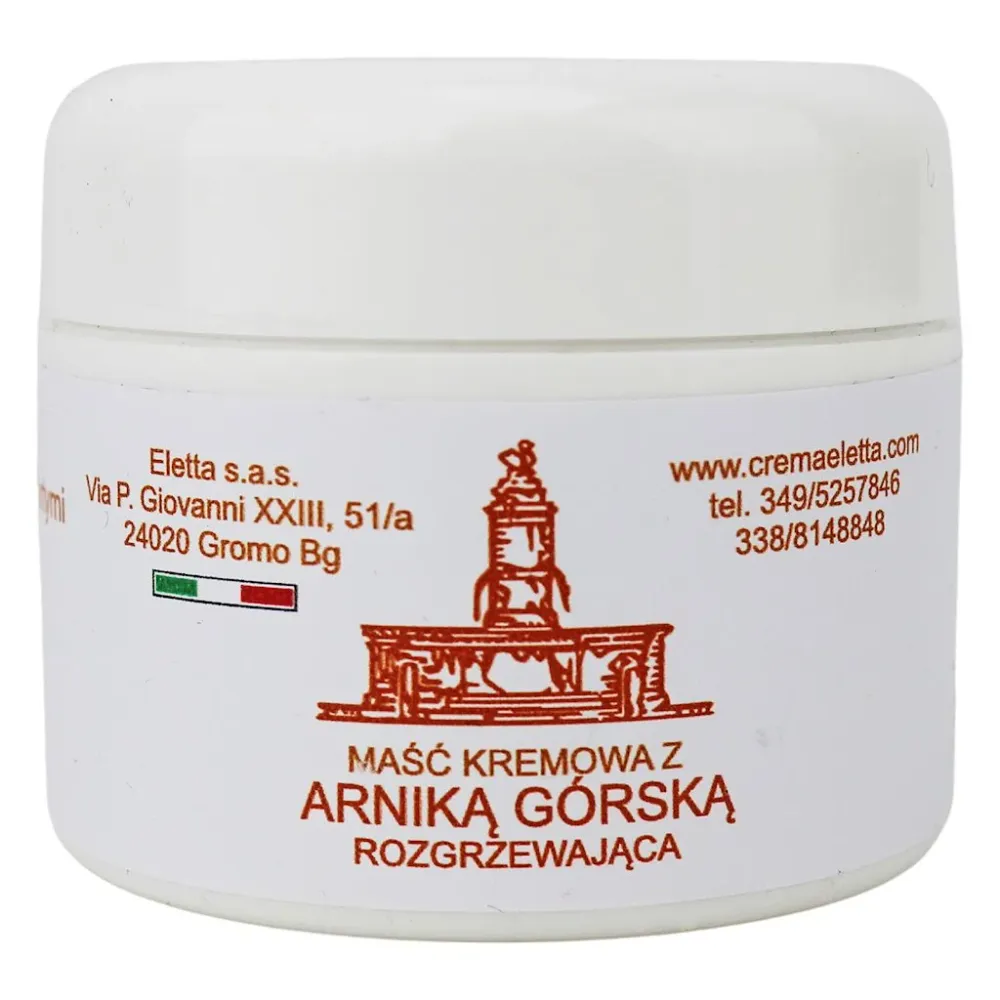 Kermainen voide vuorikurjenpolvella lämpövoide 50 ml - ELETTA