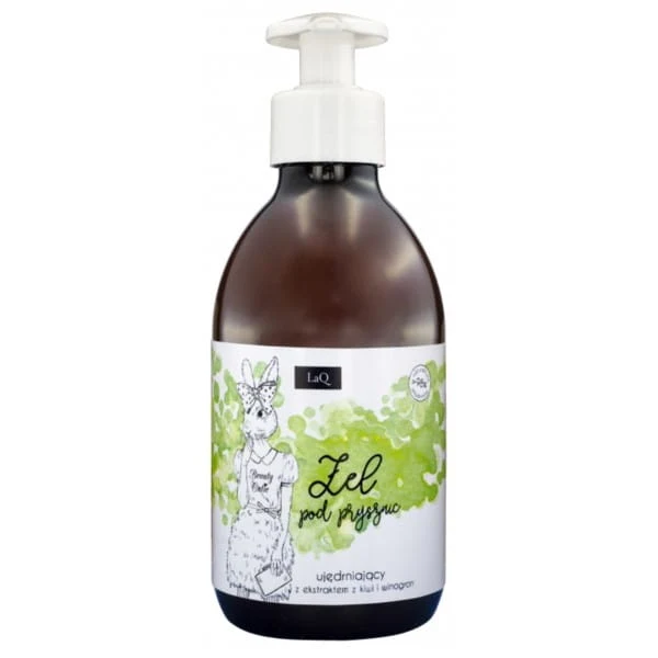 Kiivi kiinteyttävä suihkugeeli 300ml LAQ